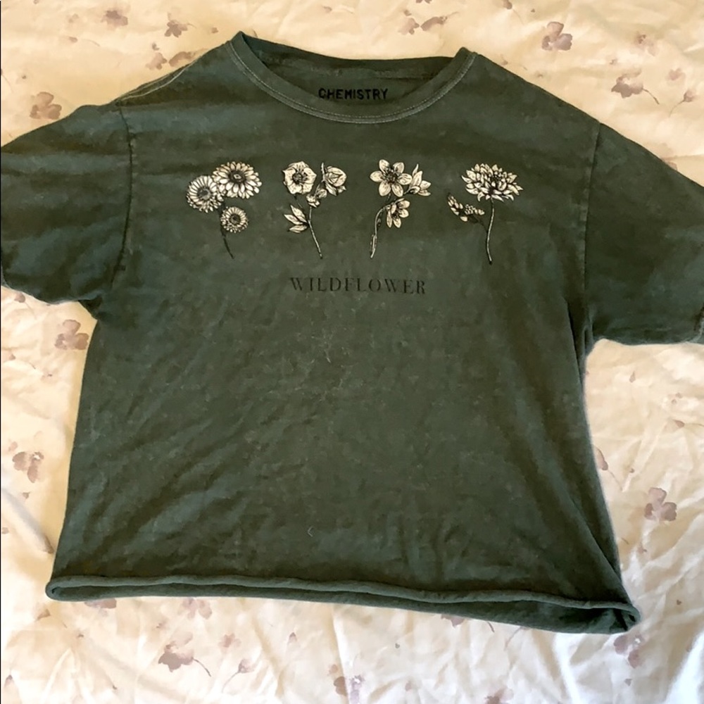 Chemistry Dark Green Graphic Tee